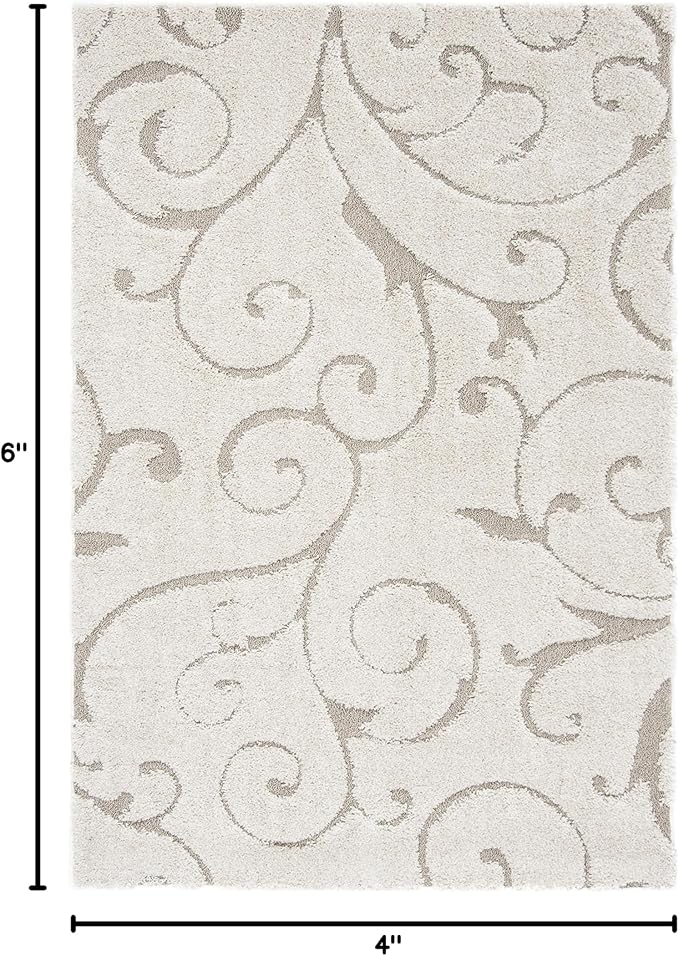 SAFAVIEH Florida Shag Collection Accent Rug - Image 2