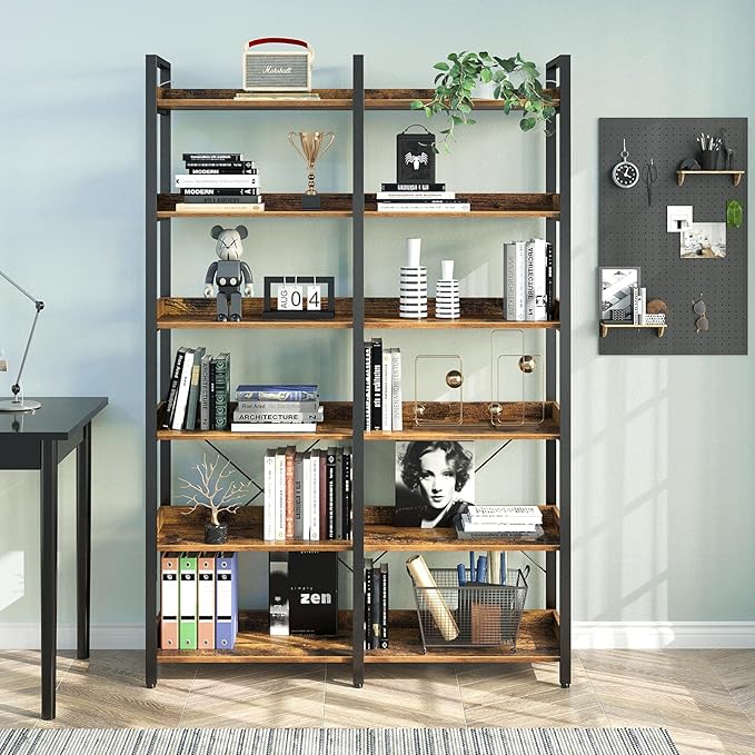 Seventable Bookshelf 6 Tier - Image 4