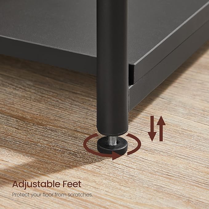 VASAGLE Side Table, Small End Table, Tall Nightstand - Image 8