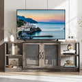 GarveeHome Farmhouse TV Stand for 65/75 inch TV, Entertainment Center by GarveeHome