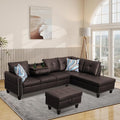 L Shaped Modular Sectional Sofa by NicBex