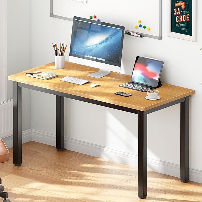 DlandHome 47 inches Medium Computer Desk, Composite Wood Board, Decent and - Image 2