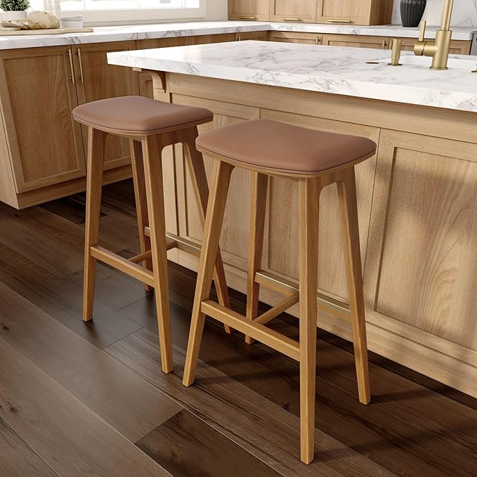 Plank+Beam Beryl Bar Height Stool - Image 10