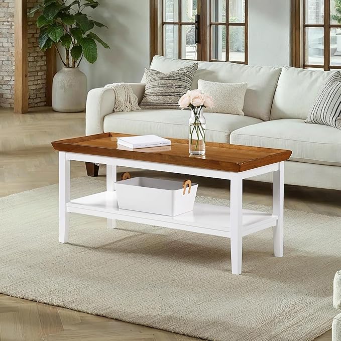 Convenience Concepts Ledgewood Coffee Table 42" - Image 2