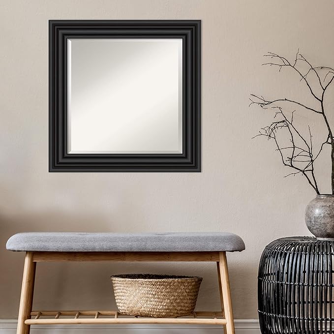 Amanti Art Black Bathroom Mirror - Image 6