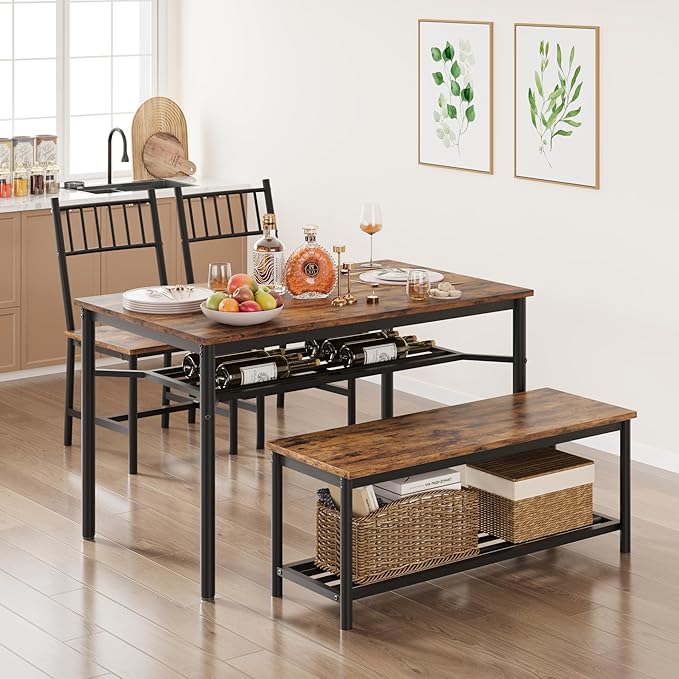 Dining Table Set for 4, Kitchen Table for 4 - Image 5