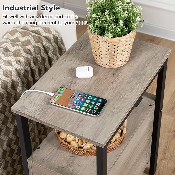 HOOBRO Set of 2 End Tables - Image 6