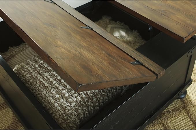 Signature Design by Ashley Valebeck Farmhouse Lift Top Coffee Table - Image 10