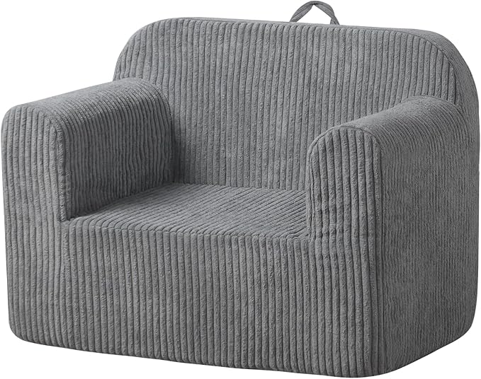 Getifun Foam Kids Sofa Chair, Comfy Toddler Couch, Soft Toddler Armchair by Getifunkidspetssofachairs