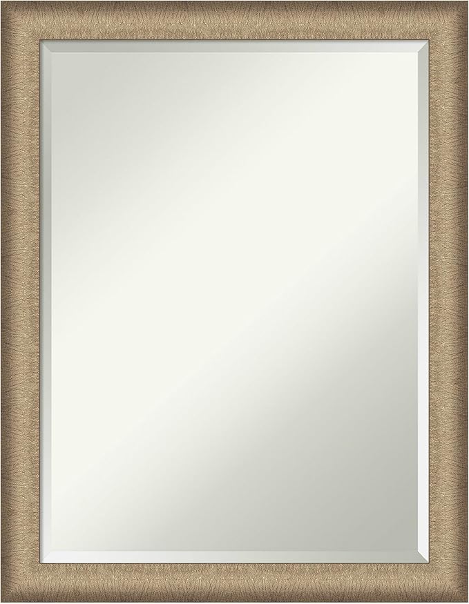 Amanti Art Bronze Bathroom Mirror by AmantiArt