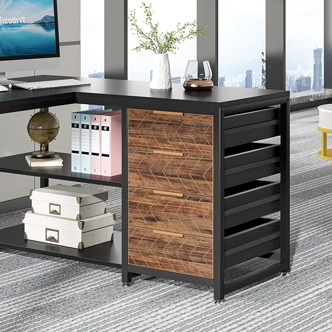 Tribesigns L Shaped Computer Desk - Image 7