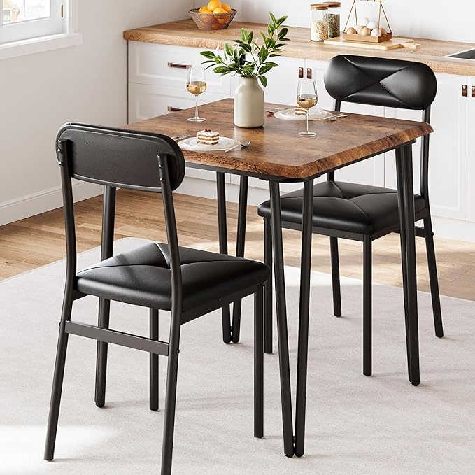 IDEALHOUSE Dining Table Set for 4, Kitchen Table by IDEALHOUSE