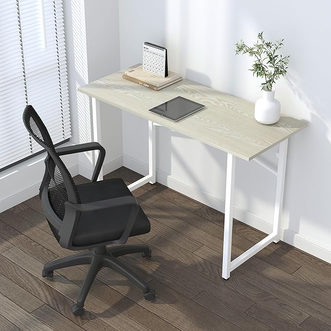 47 inch Folding Desk, Writing Gaming Computer Camping Table, No Assembly - Image 2