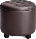 SONGMICS Round Ottoman, Ottoman by SONGMICSbySONGMICSHOME