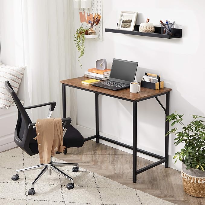 VASAGLE Computer Desk, Office Work Desk, - Image 8