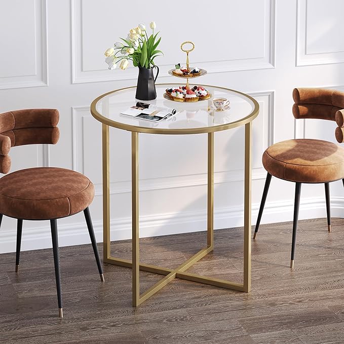 SAYGOER Small Round Dining Table - Image 8