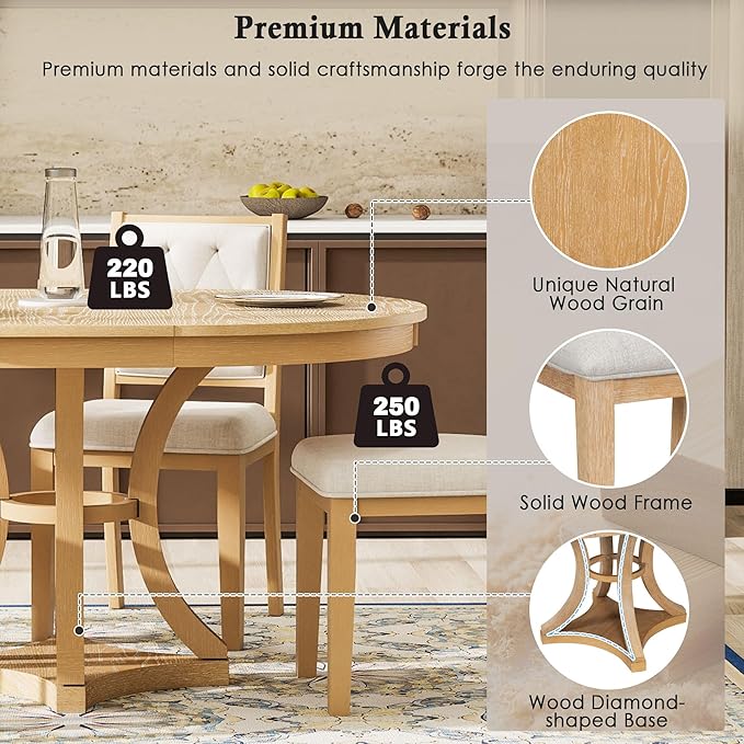 Ball & Cast Retro Dining Table Set - Image 7