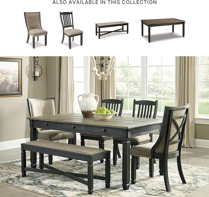 Signature Design by Ashley Tyler Creek Urban Farmhouse Upholstered Dining Chair - Image 6