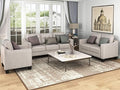 3 Pieses Living Room Sofa Sets Linen Blend Button Tufted Retro Sofa&Couch by Unknown