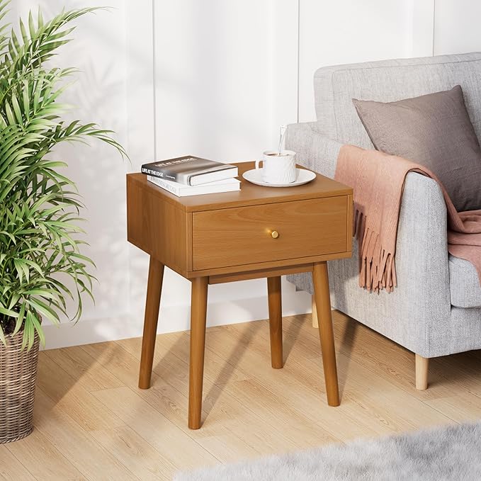 Small Solid Wood end Table - Image 2
