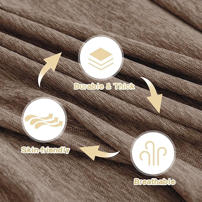 MYSKY HOME Couch Cover for Sofa Couch Covers for Pets, Non Slip Dogs Furniture - Image 8