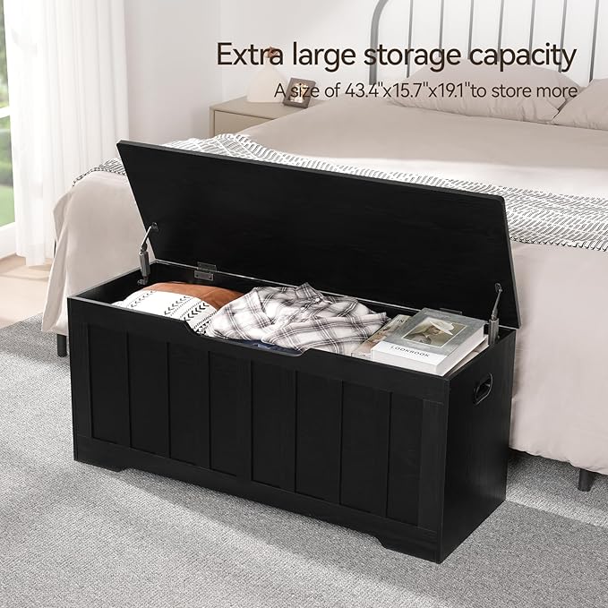 43.3" Storage Chest Extra Large, Storage Trunk - Image 4