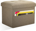 Ottoman Storage Ottoman Foot Rest Stool Foldable Bench by DOCVANIA
