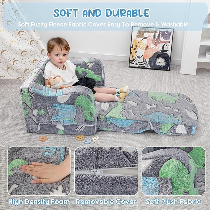 Comfy Toddler Chair and Couch for Kids - Image 7