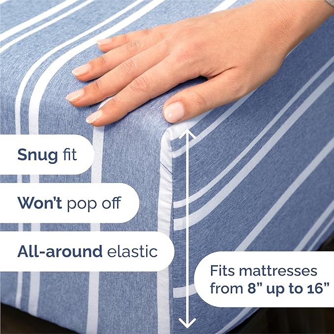 King Size 4 Piece Sheet Set - Image 3
