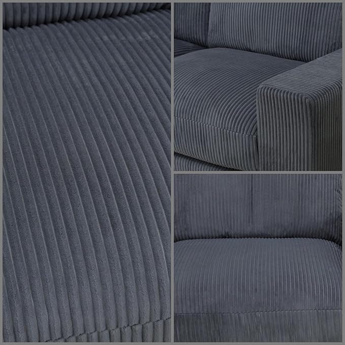 Sectional Couches for Living Room, Stylish Sectional Loveseat Sofa - Image 5