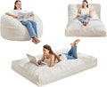 Hobestluk Bean Bag Chair Convertible Beanbag Chairs by YourHomeDeservesMore