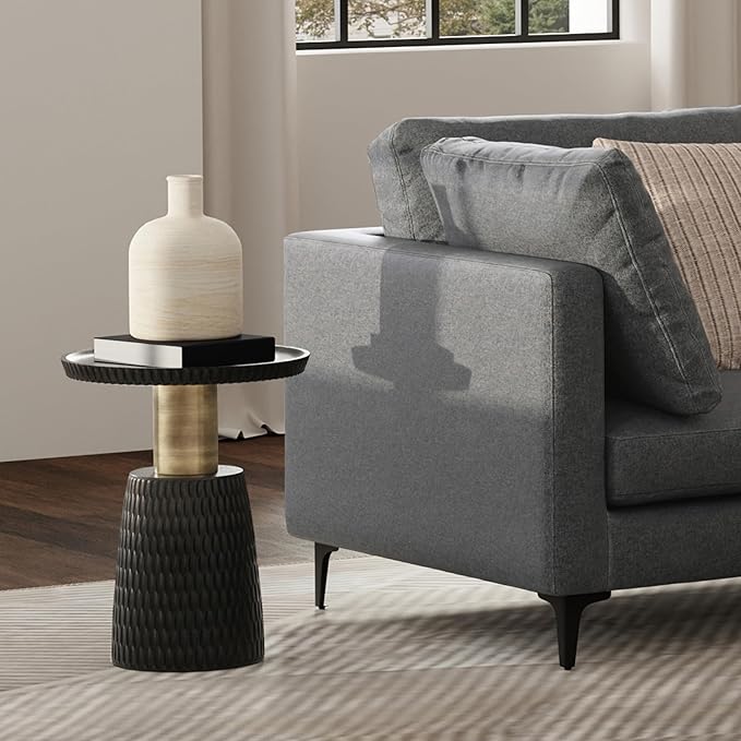 SIMPLIHOME Breanna 16-inch Wide Solid Mango Contemporary-Style End Table in - Image 2
