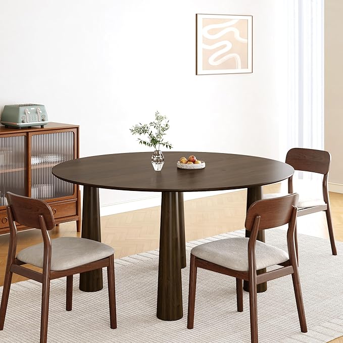 Casaphoria 59" Round Dining Table, Kitchen Table - Image 3