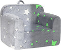 ALIMORDEN Kids Ultra-Soft Snuggle Foam Filled Chair, Single Cuddly Sherpa by ALIMORDEN