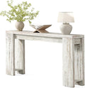 LITTLE TREE 70.9-Inch Entryway Table, Long Narrow Farmhouse Sofa Console Table by LITTLETREE