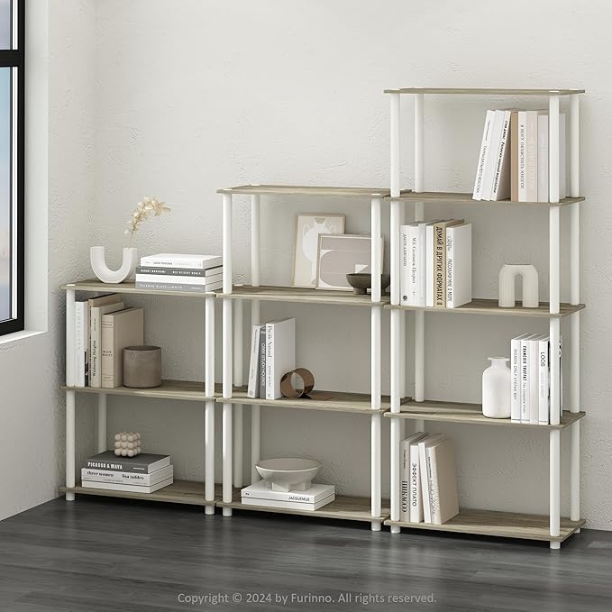 Furinno Turn-N-Tube 5-Tier Multipurpose Shelf / Display Rack / Storage Shelf / - Image 2