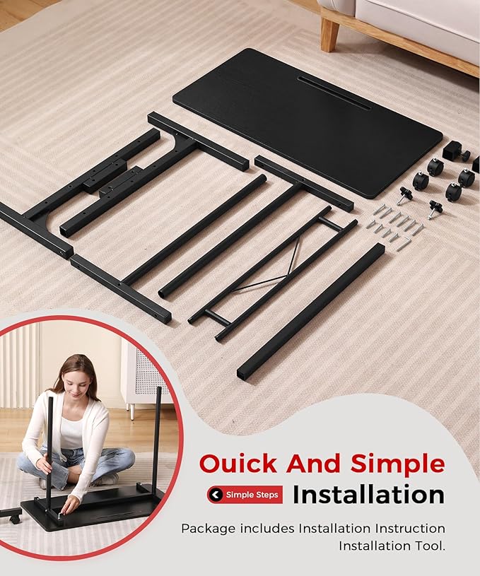 Standing Desk Adjustable Height, Mobile Stand Up Desks - Image 6
