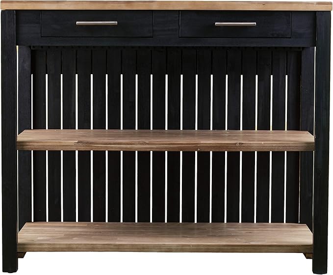 SEI Furniture Berinsly Expandable Freestanding Kitchen Island - Image 2