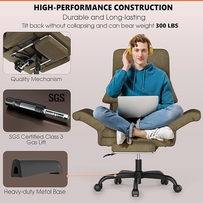 ELABEST C39 Cross Legged Office Chair - Image 8
