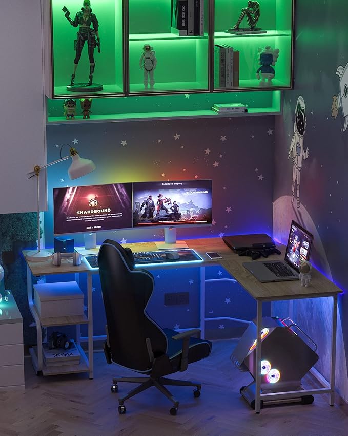 Teraves Reversible L Shaped Desk - Image 8