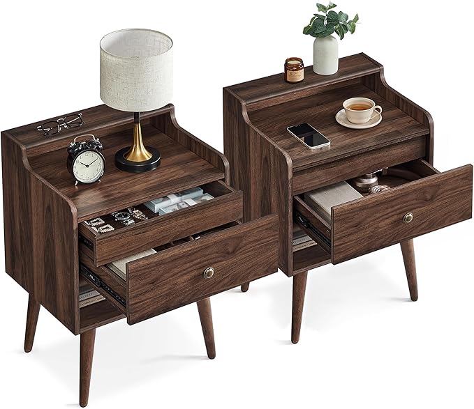 VASAGLE Nightstands, Bedside Tables by VASAGLEbySONGMICSHOME