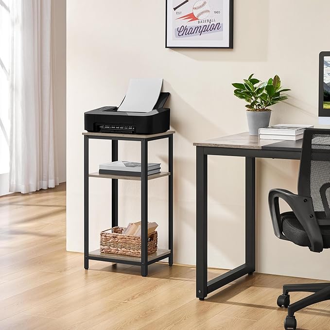 Yaheetech Tall End Table Set of 2, Small Places - Image 4