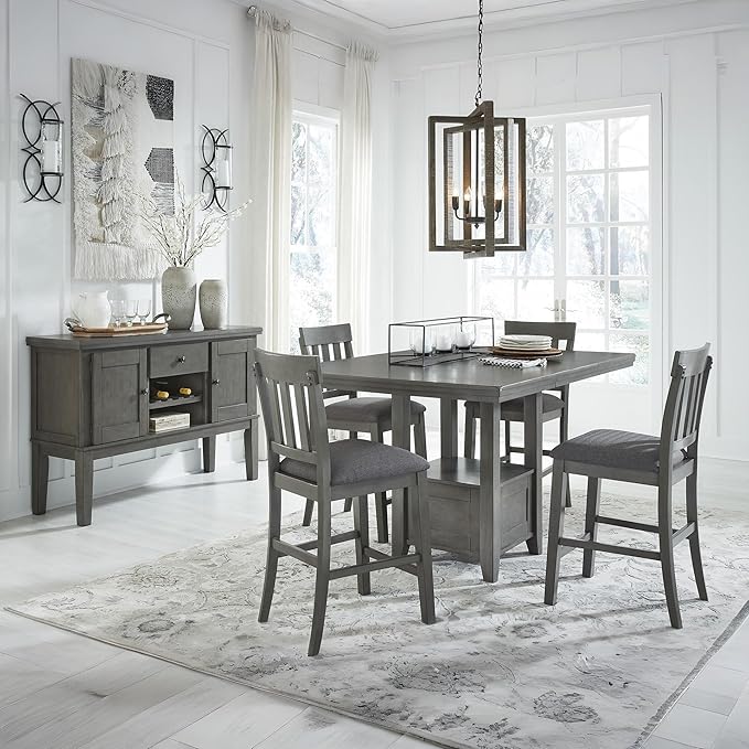 Signature Design by Ashley Hallanden Modern Farmhouse 25.75" Counter Height - Image 8