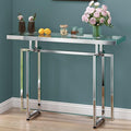ASYA Glass Console Table for Entryway, Modern Entryway Table by ASYA