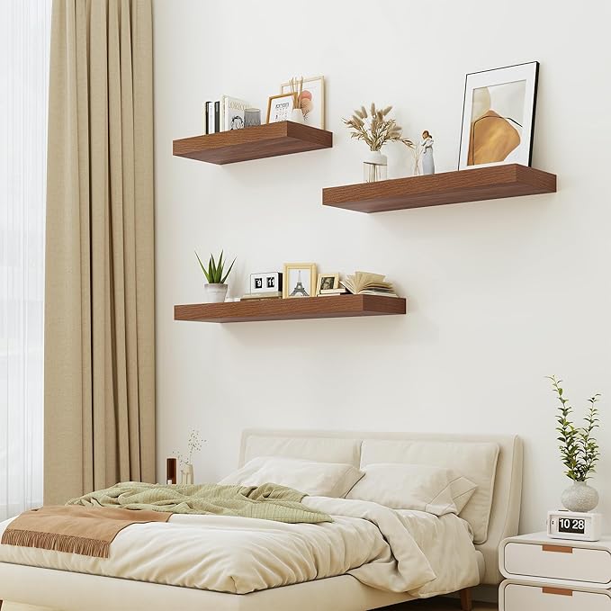 Heimlove 12" Deep Floating Shelves - Image 2