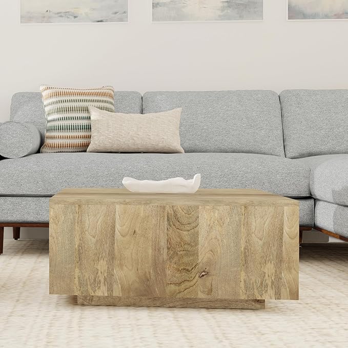 SIMPLIHOME Lockhart Square Coffee Table - Image 2