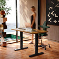 HUANUO Electric Standing Desk, 40 x 24 Inch Height Adjustable Computer Desk by HUANUO