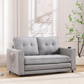 ERYE Modern Upholstered Loveseat Sofa Foldable Convertible Floor Sofabed by Unknown