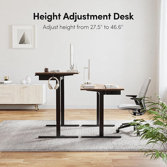 BANTI 55x24 Inches Electric Standing Desk - Image 7