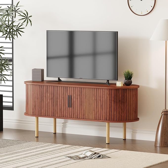 GarveeHome 47.2" TV Stand, Modern TV Console Table by GarveeHome